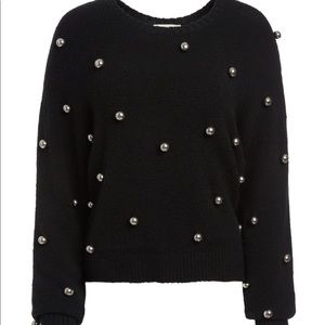 Alice and olivia METAL BALL PULLOVER